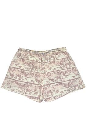 Columbia PFG XXL Omnishade Women Drawstring Shorts Pink White Fishing Outdoors